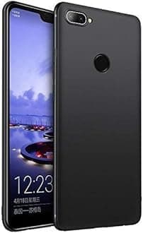 Colorcase Soft Silicon Back Cover Case for Honor 9N - (Black)