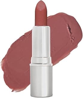 Truly Natural Long Lasting Lipstick, Swizzle, Neutral Pink Mauve, Naturally Hydrating & Nourishing, Vegan, Gluten-Free & Cruelty-Free, 0.11 oz / 3 g