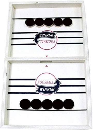 Rapid-Shot Tabletop Board Game - Fast Sling Puck Game Paced SlingPuck Winner Board Family Games Toys for Adults Child