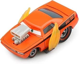HOMETEAM SP Die-Casting Racers Toy Cars, Safety Alloy Material for Childs, Beauty Color Box Packaging for Your Son Birthday, Inspired by Favorite Characters, Gift for 3+ Years Old (Rotz)