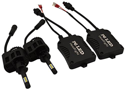 LEDONLY 90W 9000LM Adjustable Focus Length H3 LED Headlight Bulbs Conversion Kit Super Bright 6000K 2yr Warranty Latest Upgraded Version