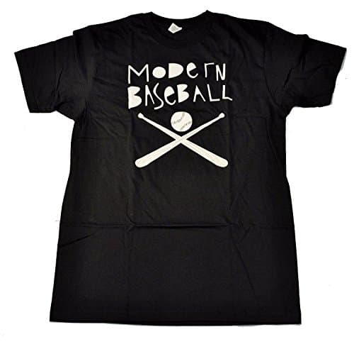 Modern Baseball Bat Logo Soft Fit T-Shirt