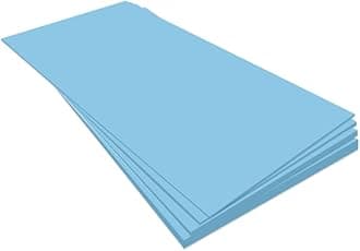 XPS Foam Insulation Boards 1200 x 600 x 10mm - Electric and Water Underfloor Heating Tile Laminate Underlay Thermal Extruded Polystyrene Insulation Sheets (40, 1200 x 600 x 20mm)