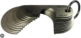 +2.5% Imperial Wire Rope and Sheave Gauge 1/4" to 1 1/2" (18 Gauges)