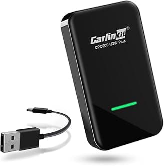 Carlinkit 2025 3.0 Wireless CarPlay Dongle Adapter U2W (Type C Design) for Factory Wired Cars, Fit for iOS Version and Cars From 2025