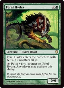 Magic The Gathering - Feral Hydra - Archenemy Singles