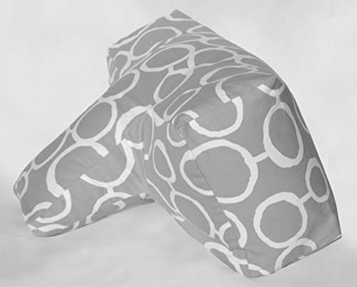 Angled Nursing Pillow for Breastfeeding- Babbling Brooke Ash