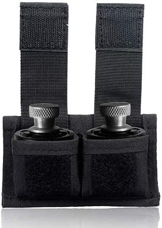 Tactical Pouch Double Speedloader Pouch Belt Mag Holder Universal Fit S&W 38 .357 .57 Taurus 617 22 Mag Thru 44 Mag(4 Color Optional)
