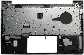 Laptop UK Keyboard Compatible for HP ProBook 14 440 G8 445 G8 M23770-001 M23769-001 4BX8QTA00A0 M23769-001 Backlit Palmrest Upper Cover Case