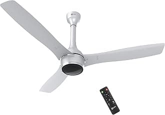 Orient Electric Newly Launched 1200 mm Aeon BLDC PRO, Anti-Dust Designer Ceiling fan with Remote & 5 yrs Warranty by Orient, Boost mode for Quick Cooling & High Air Delivery - Platinum Silver