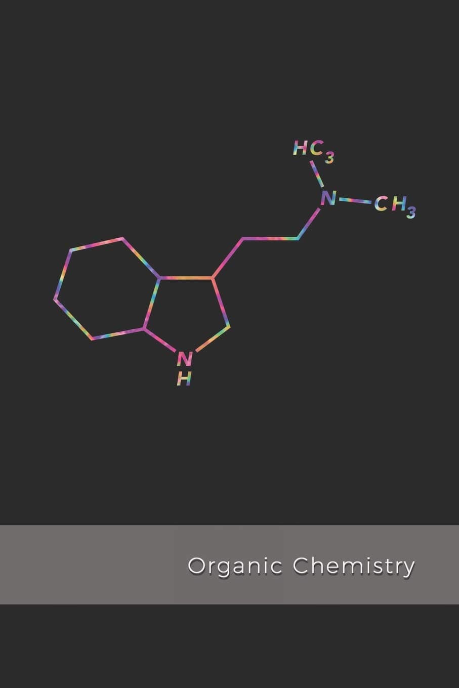 Organic Chemistry: DMT Spirit Molecule science composition notebook | 1/4 inch Hexagonal Graph Paper Notebook for psychonauts Paperback – May 30, 2019