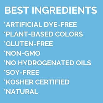 Color Kitchen Nonpareil Confetti Sprinkles Natural Ingredients Baking Cake Decorations, Ice Cream, Cookie, Artificial Dye-free, Plant-Based Colors, Gluten-Free, Non-GMO, No Hydrogenated Oils, Soy-Free, Kosher, 3 OZ (Pack of 6)