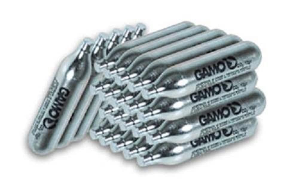 62124702554 12-Gram Replacement CO2 Cylinders, 25-Pack