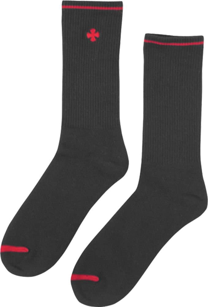 Independent Solo Cross Socks Black 2pr Bundle Skate Socks