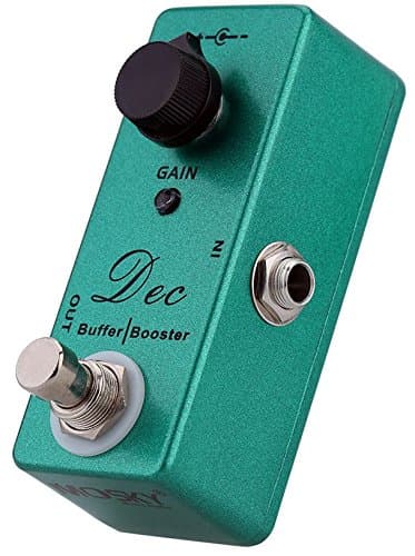 Mosky Mini Buffer And Booster Pedal Electric Guitar Effect Pedal with True Bypass