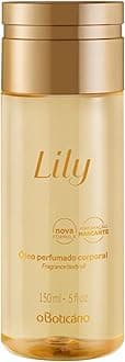 Lily Scented Body Oil, Lightweight and Fast Absorbing Moisturizing Body Oil, 5 Ounce