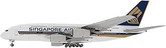 1:120 Paper A380 Singapore Airlines Airplane Model Simulation Aircraft Kit for Collection and Gift (Unassembled)