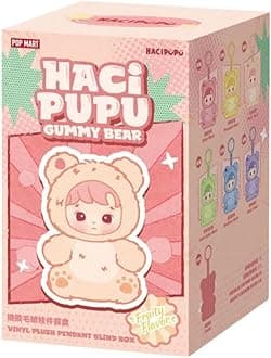 Labubu HACIPUPU Gummy Bear Series Vinyl Plush Pendant Single Blind Box