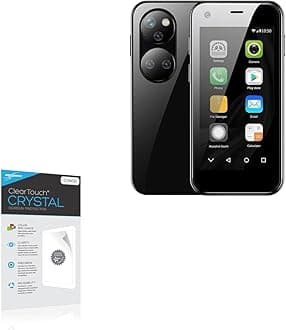 BoxWave Screen Protector Compatible with Sudroid Mini Smartphone - ClearTouch Crystal (2-Pack), HD Film Skin - Shields from Scratches