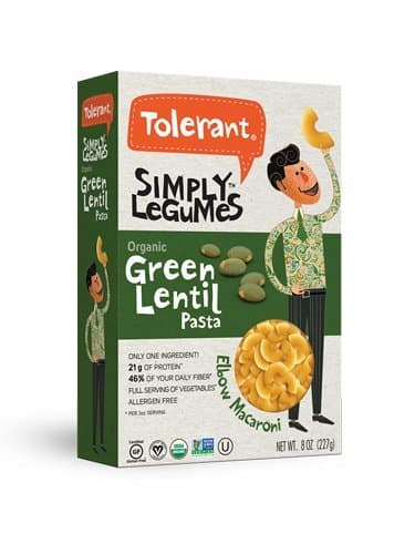 Tolerant Organic Green Lentil Elbow
