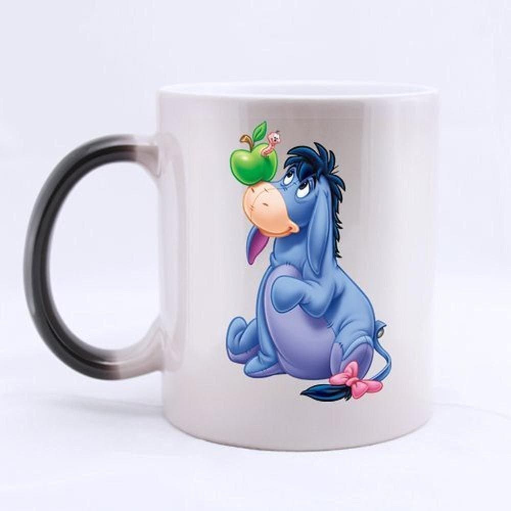 Winnie the Pooh Custom Morphing Mug Coffee or Tea Cup 100% Ceramic 11 Ounce