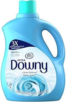 Downy Clean Breeze Laundry Fabric Softener Liquid, 103 Fl Oz