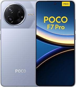 Xiaomi POCO F7 Pro Smartphone, 12+512, Blue, 6000mAh battery, 90W HyperCharge, HyperAI(No power adapter included)
