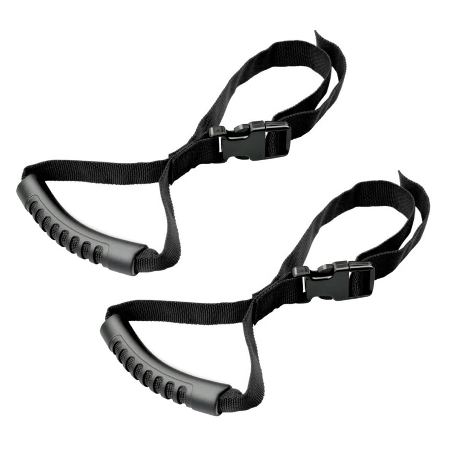 Automotive Adjustable Standing Aid Safety Handle Vehicle Support Grip Handle Disability Help Car Hand Hook- 2 pcs (Black)