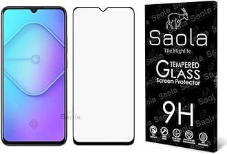 Saola® 11D Tempered Glass For Vivo S1 Pro (PACK OF 1) with Free Installation Kit. Full screen Coverage. Free Replacement If Received Damaged - 6.38 inch