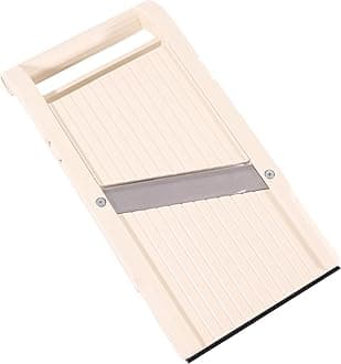 Benriner Mandoline Jumbo Slicer, Japanese Stainless Steel Blade, Beige