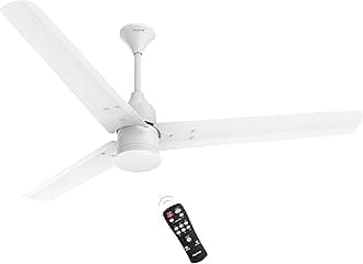 Polycab Silencio Mini 900mm 5-Star Advanced BLDC, Remote Ceiling fan for home | High Air Delivery, 25 Speed Setting, Sleep Mode, Reverse Mode, Free Installation | 3+1 Years Warranty【Matt Satin White】