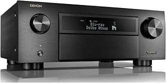 Denon AVR-X6700H 8K Ultra HD 11.2 Channel 140W x 11 AV Receiver 2020 Model, 3D Audio & Video with IMAX Enhanced Gaming, Music Streaming, Alexa, HEOS