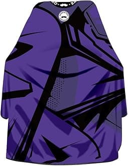 Barber Cape for men, Hair Cutting Cape with Adjustable Snap Closure, Salon Cape, Hairdressing Cape for Hairstylists