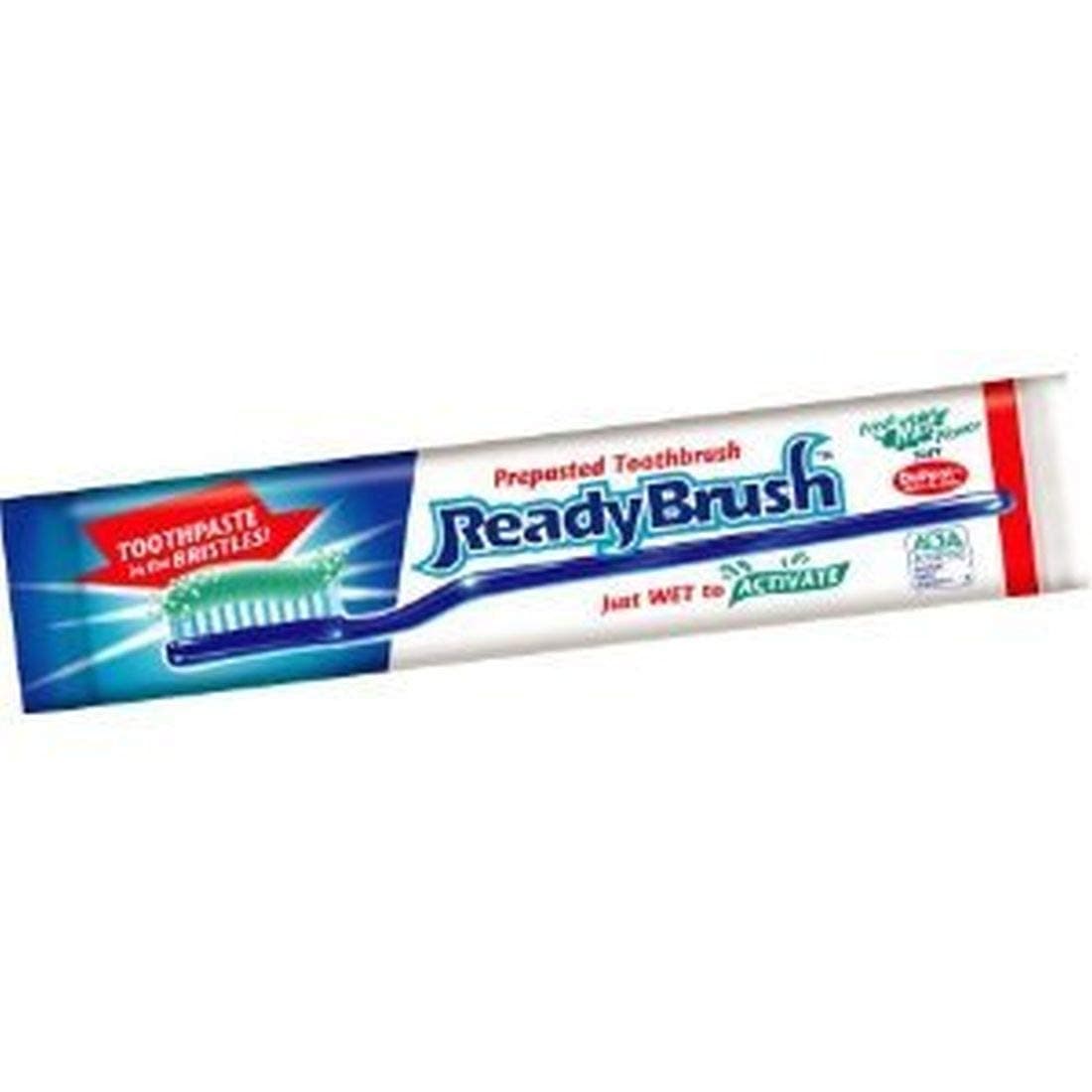 ReadybrushPrepasted Disposable Ortho Toothbrushes - Mint Flavor - 10 Count