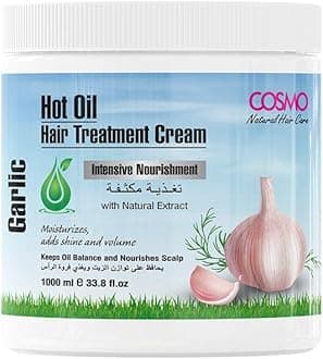 cosmetics Natural Hair Care Hot Oil Hair Treatment Garlic 600ml
