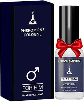 Pheromones to Attract Women for Men (Charisma) - Exclusive, Ultra Strength Organic Fragrance Body Cologne Spray - 1 Fl Oz (Human Grade Pheromones to Attract Women) Product Name