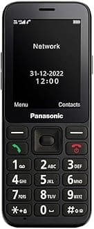 Panasonic KX-TU250 6,1 cm (2.4") 106 g Noir Téléphone pour seniors