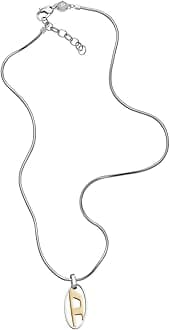 Diesel Stainless Steel Pendant Necklace for Men