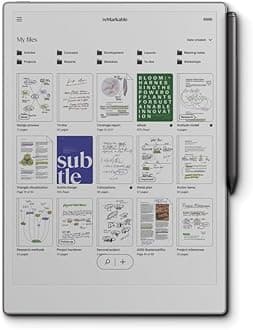 ReMarkable Paper Pro Tablet, 11.8" Colour Display, Adjustable Reading Light, Paper-like Feel with Marker Plus included