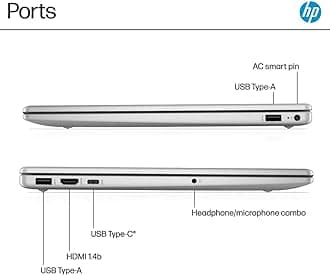 HP 15.6 Touchscreen Business Laptop, 15.6" FHD Touch Display, Intel 13th Gen i7-1355U, 64 GB DDR4 RAM, 1 TB SSD, Iris Xe Graphics, Fast Charge, Windows 11 Pro, W/REDRAGON Accessories