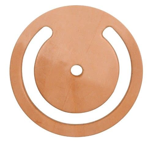 Campbell Leather Lower Valve Leather 3 1/2 in. x 3 1/2 in. L