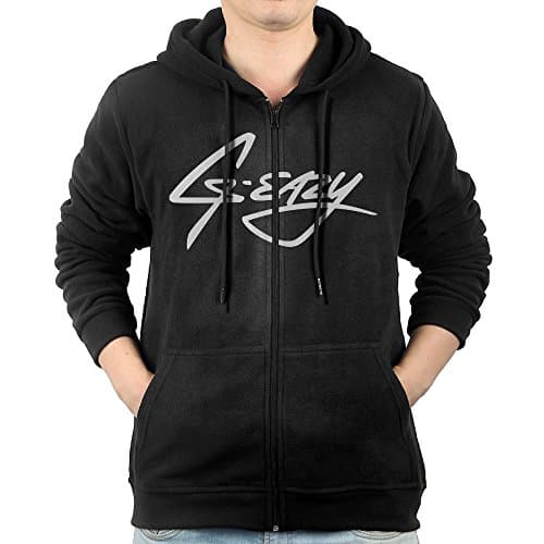 G-Eazy Rapper Logo Mens Zip UpHoodie Sweatshirt