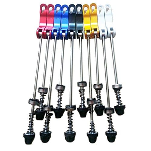 Pair Road MTB Bike Skewer Quick Release Axles Hub Front&Rear 145/185mm