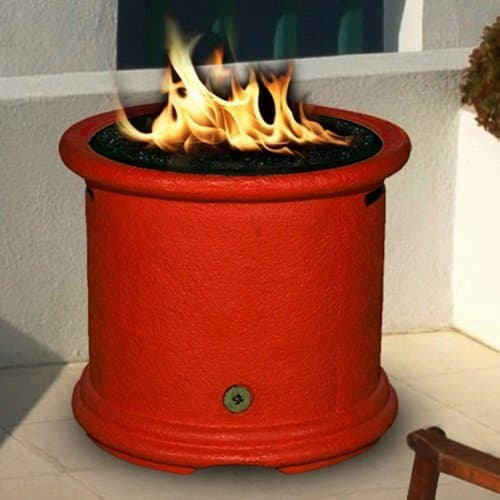 Fire Pit - Burnt Orange Island Chat Height 7210-BO-PG11