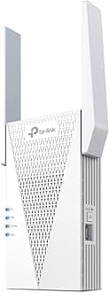 TP-Link AX3000 WiFi 6 Range Extender | PCMag Editor's Choice | Dual-Band Wireless Repeater w/Ethernet Port | Up to 2400 Sq. Ft., 64 Devices | Internet Signal Booster | APP Setup | EasyMesh (RE715X)