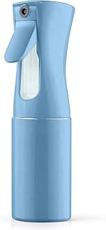 URAQT Hair Spray Bottle 200ml Reusable Empty Spray Bottle for Living Room Garden Skin Care Blue