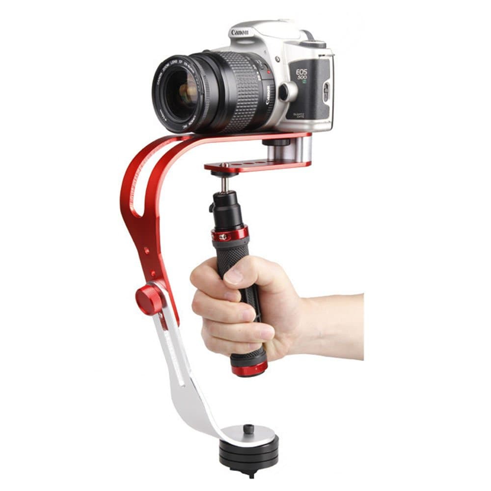 PRO Steady Cam Handheld DSLR Camera Video Gimbal Stabilizer Perfect for GoPro, Smartphone, Sony, Canon, Nikon or Any Digital Camcorder up to 2.1 lbs HS-01