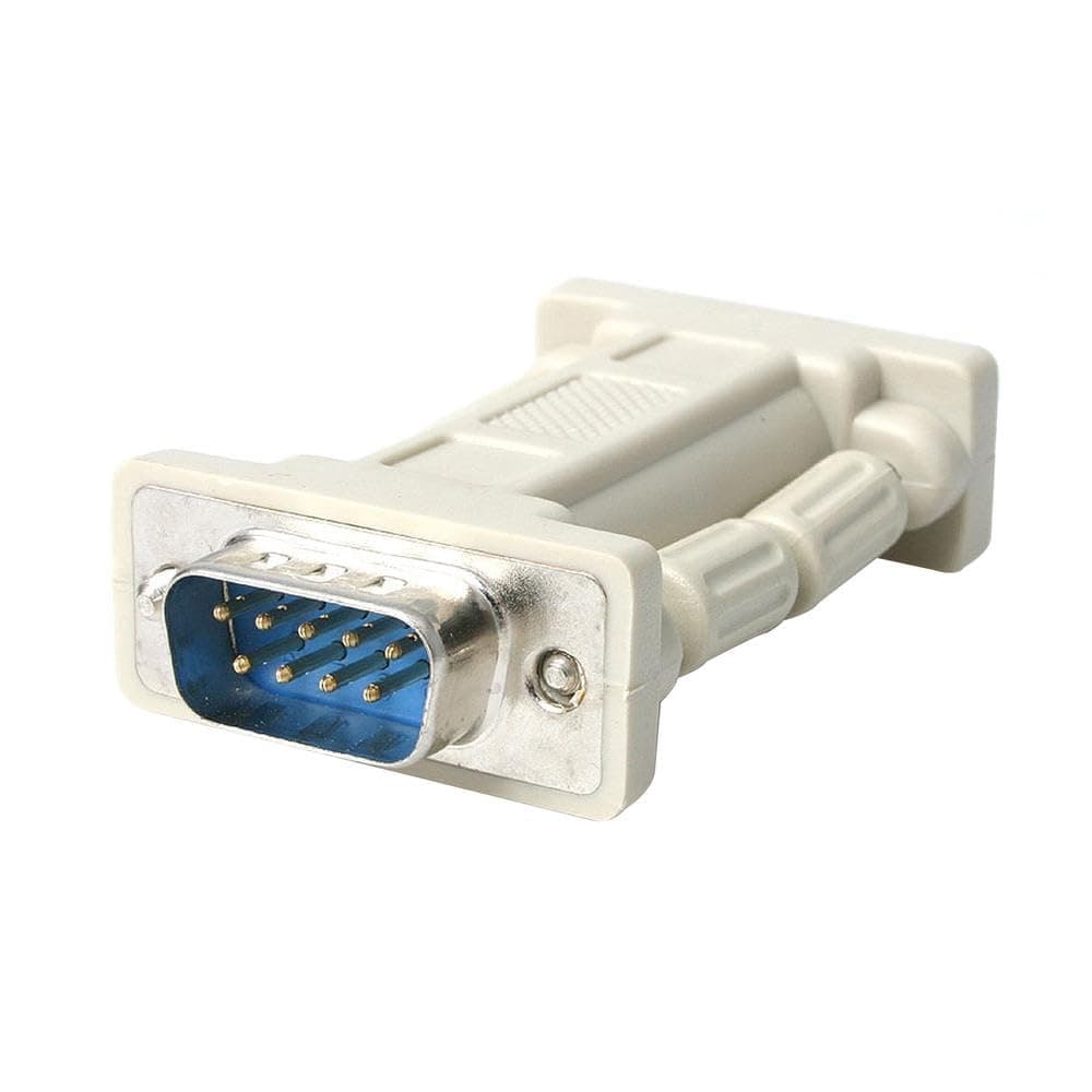 StarTech.com NM9MF DB9 RS232 Serial Null Modem Adapter, Null Modem Adapter, DB-9 (M) to DB-9 (F)