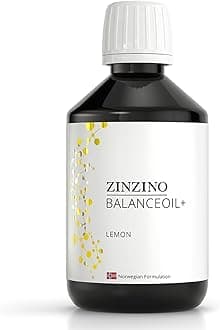 Zinzino Balance Oil - Lemon 300ml - Natural Dietary Supplement Omega-3 with Polyphenols, 300 ml