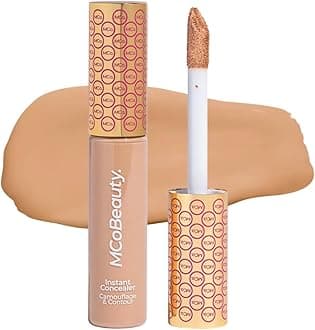Instant Concealer Camouflage & Contour, Medium Beige, Perfecting Contour with Flawless Coverage, Vegan, Cruelty Free Cosmetics